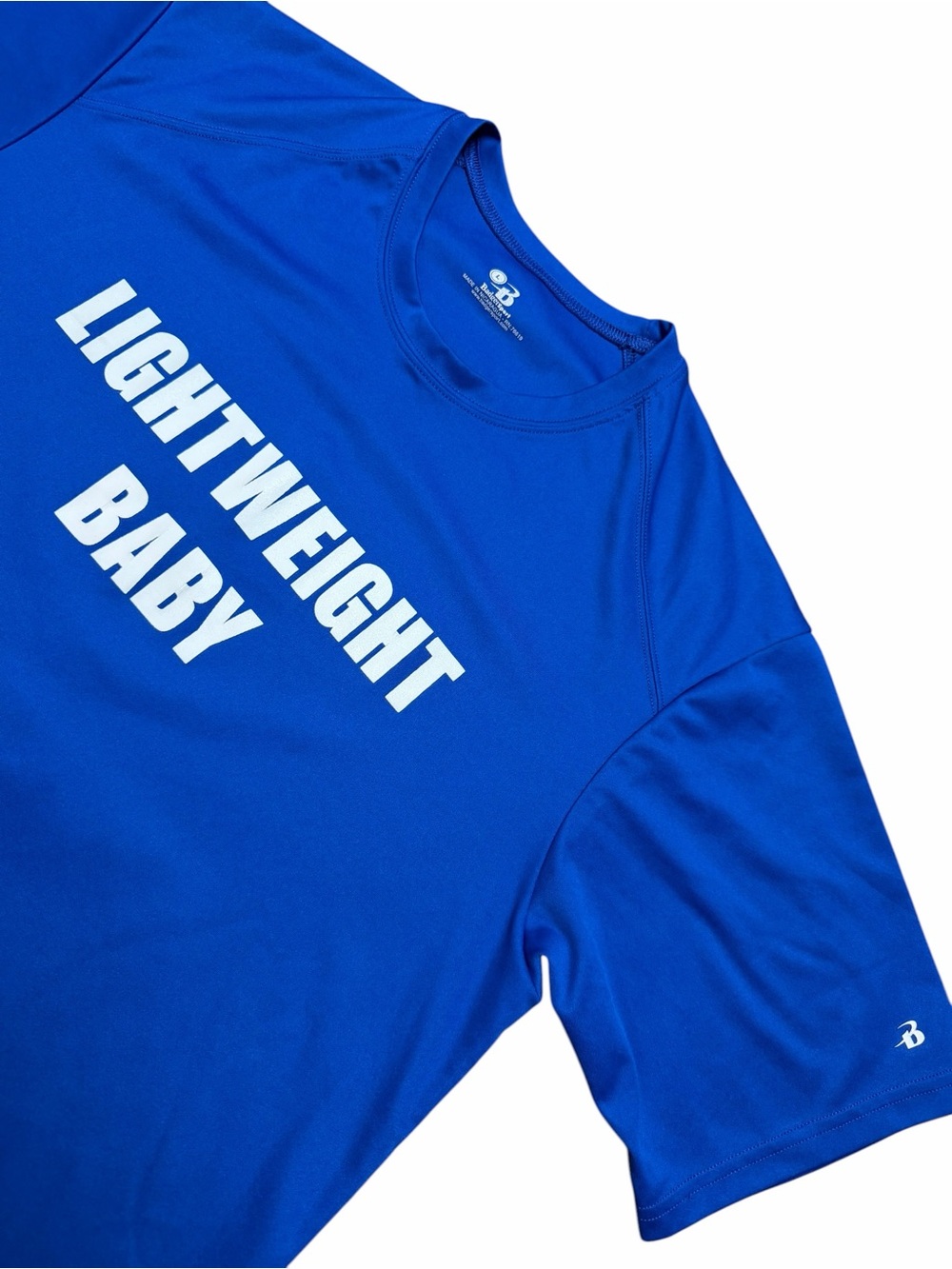 LIGHTWEIGHT BABY Dri-Fit Royal Blue Graphic Tee Mens Large